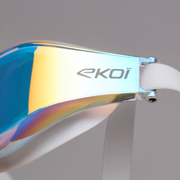 Gafas de natación EKOI Racing AQUA RACER Gold Mirror SW1