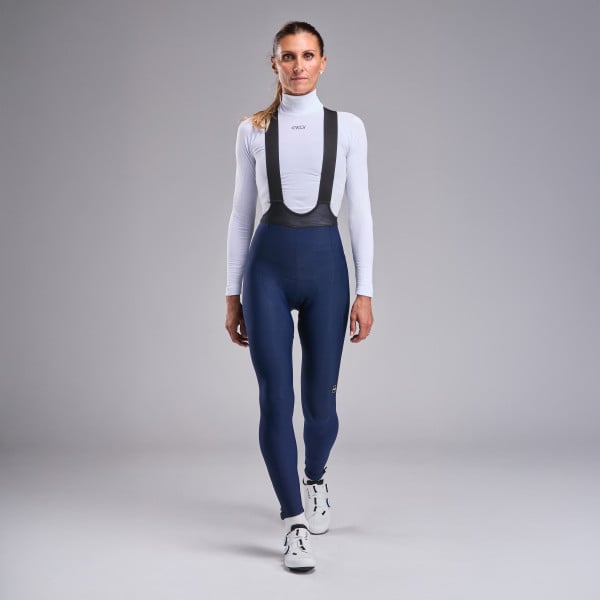 Collant femme Hydrofuge EKOI Perf GEL POWER Marine