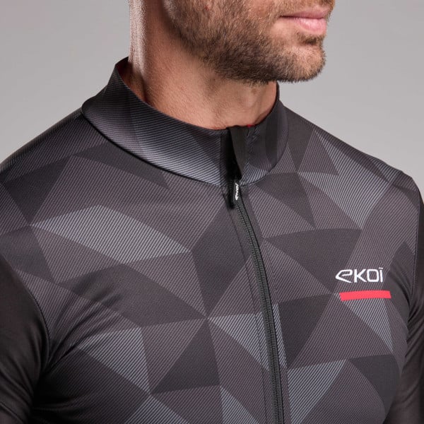 Maillot manches longues EKOI POLYGONE Noir