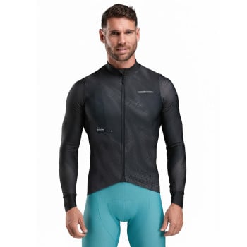 Maillot manches longues EKOI Perf TIE & DYE Noir
