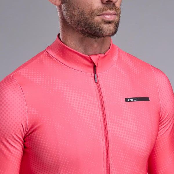 Maillot manches longues EKOI Perf TIE & DYE Corail