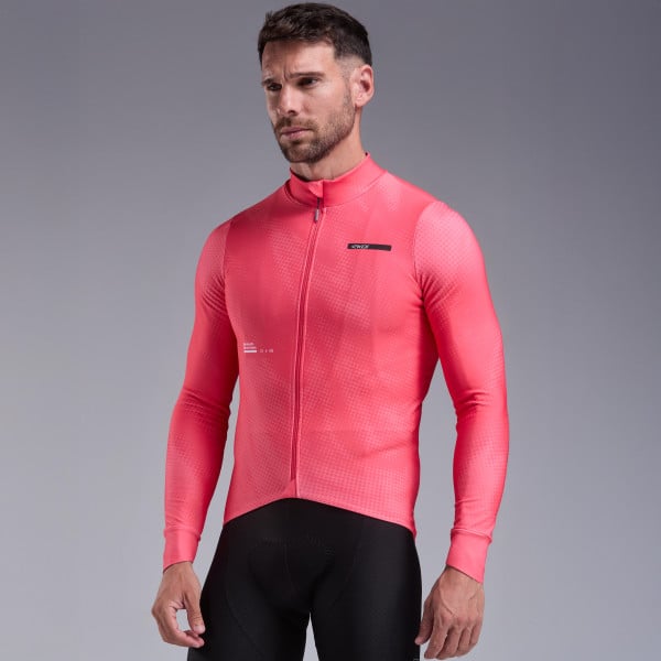 Maillot manches longues EKOI Perf TIE & DYE Corail