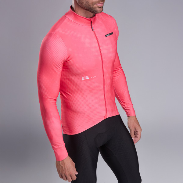 Maillot manches longues EKOI Perf TIE & DYE Corail