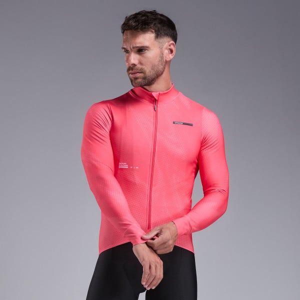 Maillot manches longues EKOI Perf TIE & DYE Corail