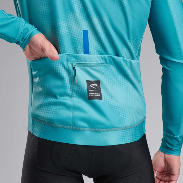 Veste thermique EKOI Perf TIE & DYE Vert Azur