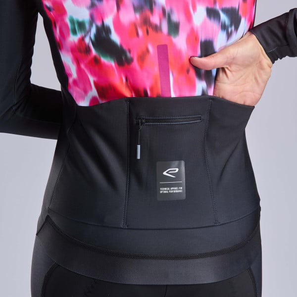 Maillot manches longues femme EKOI ORCHID Noir