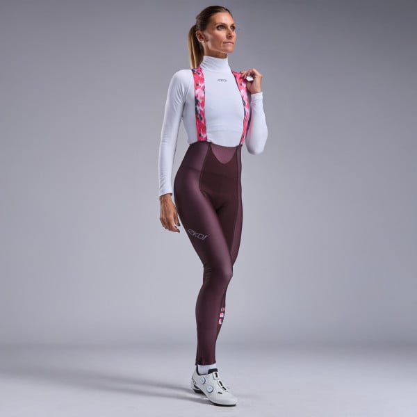 Collant femme EKOI Perf ORCHID Bordeaux
