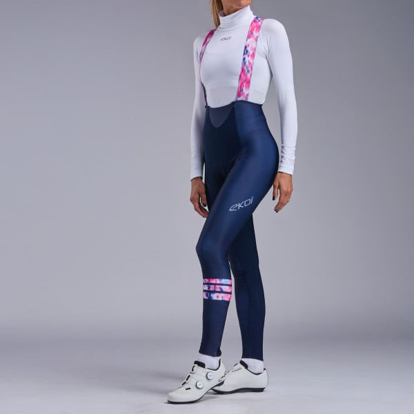 Collant femme EKOI Perf ORCHID Marine