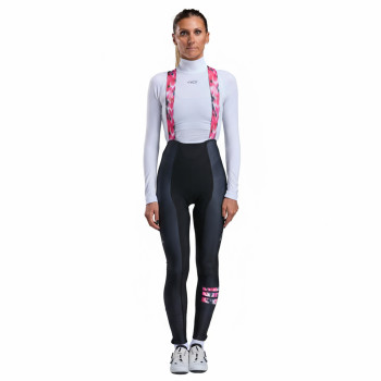 Damen-Langtight EKOI Perf ORCHID Schwarz