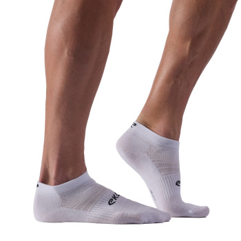 Calcetines de ciclismo EKOI ESSENTIALS cortos blancos