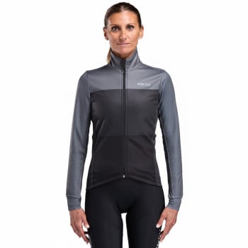 Chaqueta t&eacute;rmica para mujer EKOI MONOPOP negra