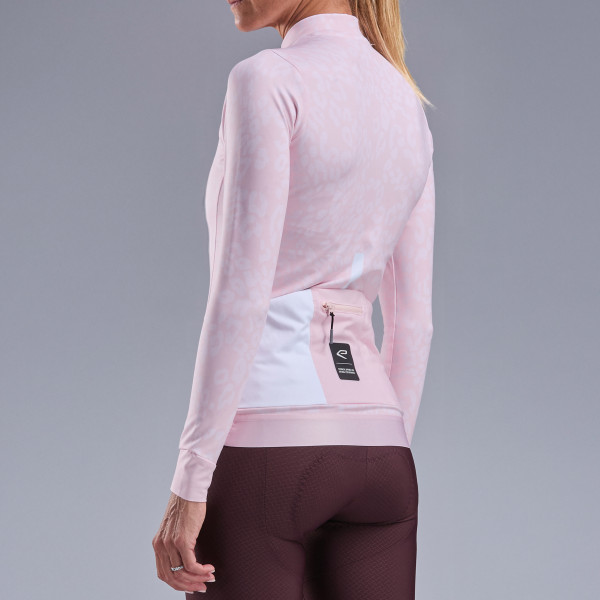 Maillot de manga larga para mujer EKOI Perf LEO Rosa