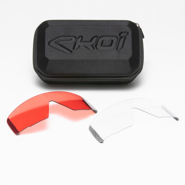 Lunettes EKOI Perf MAGNETIC LTD IRONMAN Blanche Revo Rouge