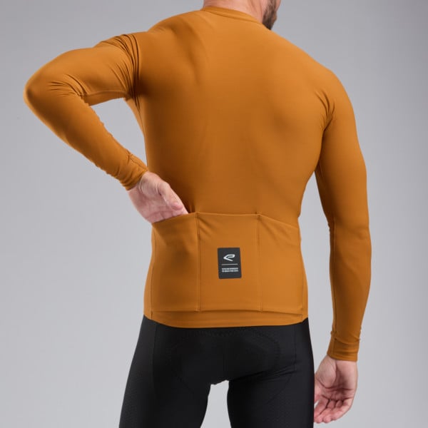 Maillot manches longues EKOI Racing SUPERSOFT Caramel