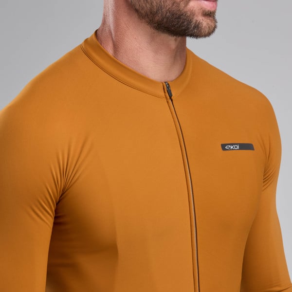 Maillot manches longues EKOI Racing SUPERSOFT Caramel