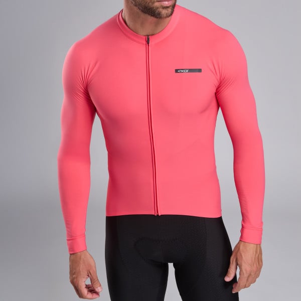 Maillot manches longues EKOI Racing SUPERSOFT Corail