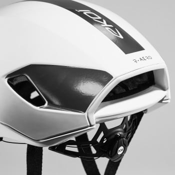 Customizable R-AERO EKOI Racing White Helmet