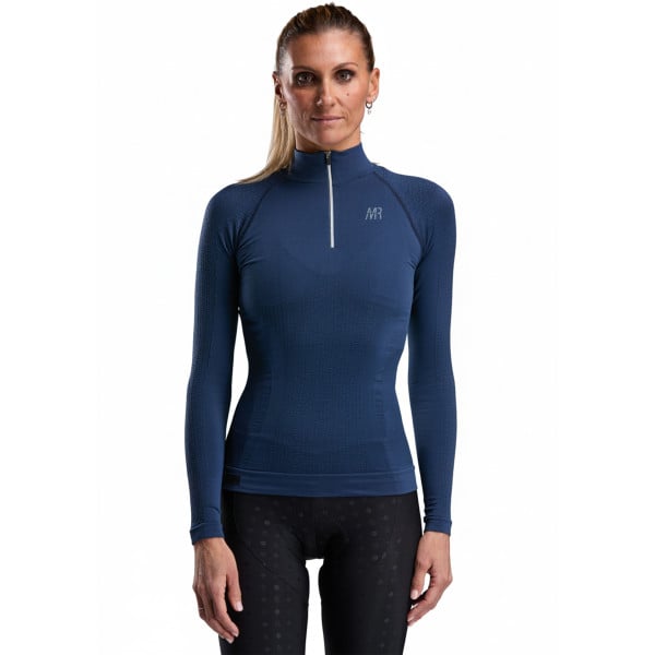 Sous maillot femme EKOI Racing x MARION ROUSSE Outlast Blanc