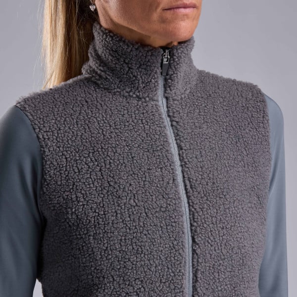 Veste thermique femme EKOI Racing x MARION ROUSSE Gris