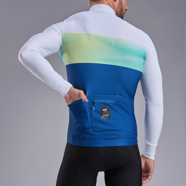 Maillot de manga larga EKOI Perf GRADIENT Marino