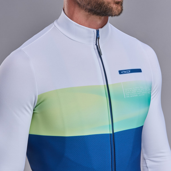 Maillot de manga larga EKOI Perf GRADIENT Marino