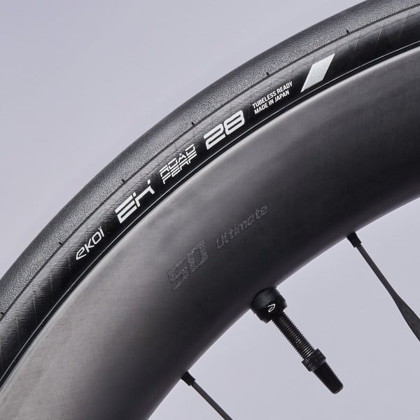 Photo Pneu Road EKOI Perf 28 TUBELESS READY Noir
