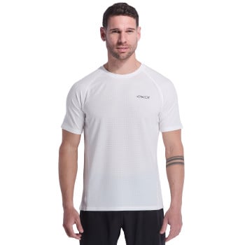T-Shirt running EKOI RUN DRY FAST Blanc