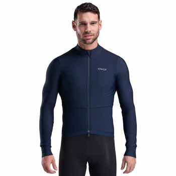 Long-Sleeve Jersey EKOI Racing PRIMALOFT Navy
