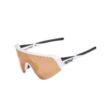Okulary EKOI Perf TWENTY Białe REVO Gold kat. 3