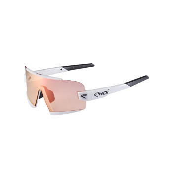 Lunettes EKOI Racing OTTIMO S Blanche Photochromique Cat1-3