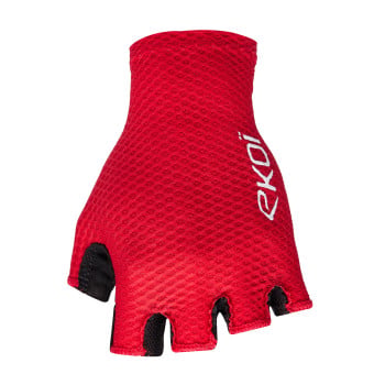 Gants route EKOI Perf GEL ESTATE Rouge