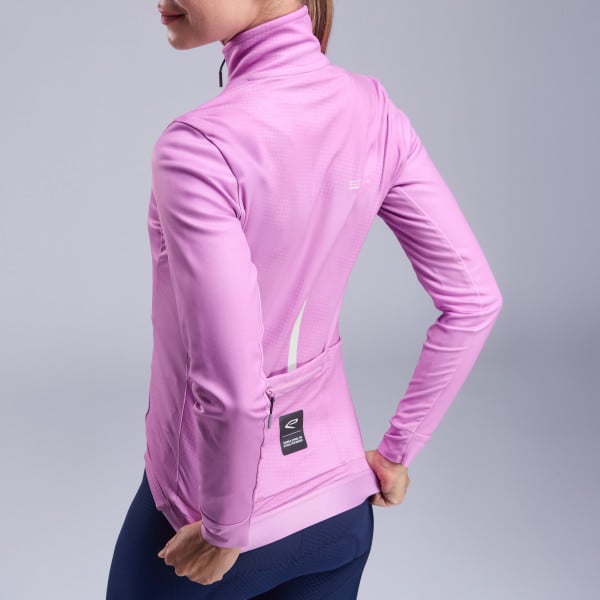 Veste thermique femme EKOI Perf TIE & DYE Mauve