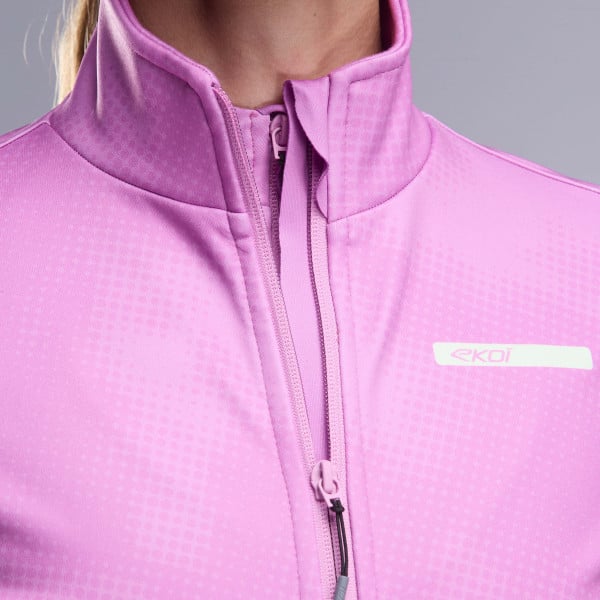 Veste thermique femme EKOI Perf TIE & DYE Mauve