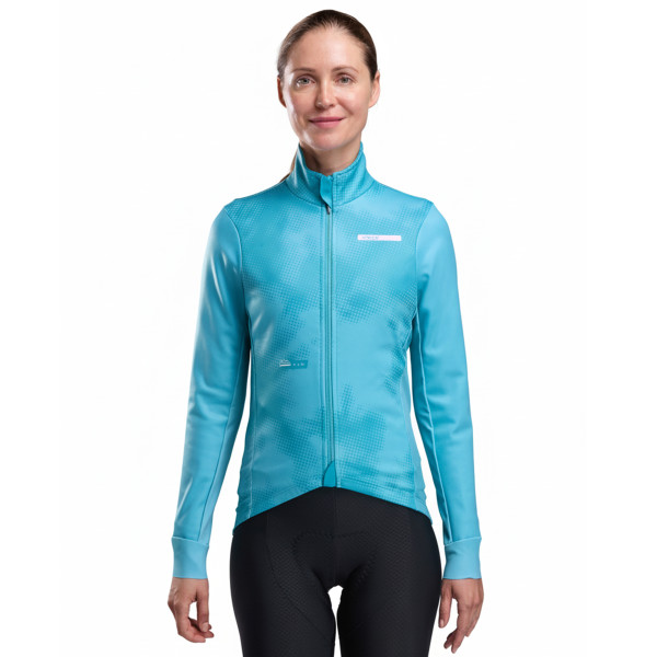 Chaqueta térmica mujer EKOI Perf TIE & DYE Verde Azur