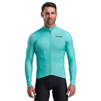 Long Sleeve Jersey EKOI Perf SHADES Aqua
