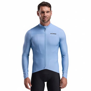 Long sleeve jersey EKOI Perf SHADES Sky blue