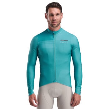 Long sleeve jersey EKOI Perf SHADES Azure Green