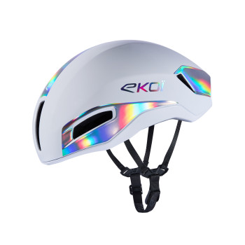 Aero-Helm EKOI Racing R-AERO Wei&szlig; Holographic