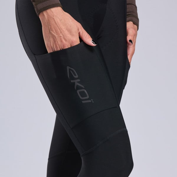 Collant femme Hydrofuge EKOI Perf CARGO Noir
