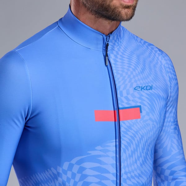 Maillot manches longues EKOI Perf GRAPHIC Gris