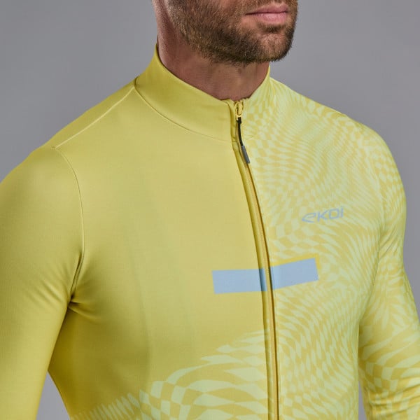 Maillot manches longues EKOI Perf GRAPHIC Gris