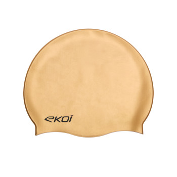 Bonnet natation EKOI Perf WAVECUT SILICON Gold