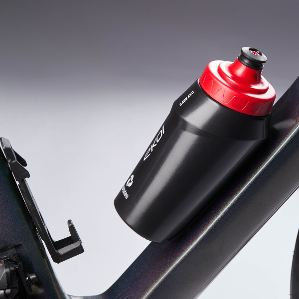Portabidón + bidón magnético EKOI Perf CAGE EVO 540 ml Negro