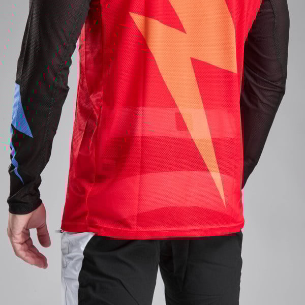 Maillot manches longues EKOI RACING x Cedric Gracia Rouge