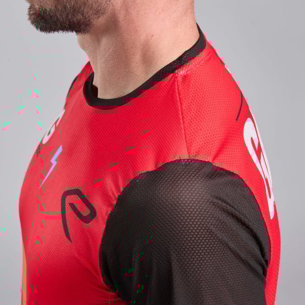 Maillot manches longues EKOI RACING x Cedric Gracia Rouge