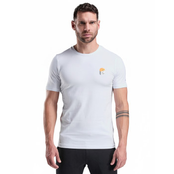 T-SHIRT LIFESTYLE EKOI BORNE  WEISS