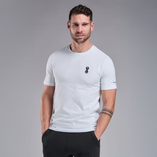 T-shirt Lifestyle EKOI LINK Blanc