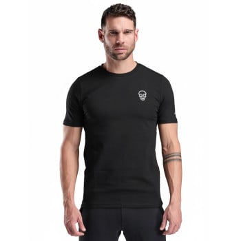 CAMISETA LIFESTYLE EKOI CHAIN SKULL NEGRA
