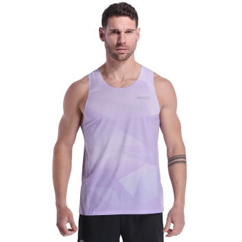 MAILLOT SIN MANGAS EKOI RUN PERF AIRFLOW BLANCO