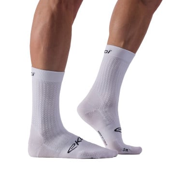 Chaussettes EKOI Perf ALLSEASON 18 cm Blanc